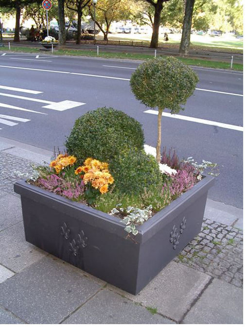 Blumenkbel quadratisch in der Stadt Wiesbaden