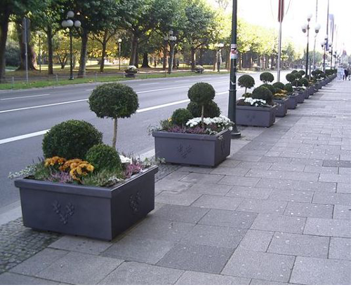 Blumenkbel quadratisch in der Stadt Wiesbaden1